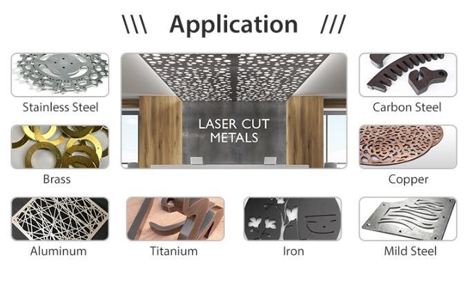 Laser Cutter for Stainless Steel Cutting, Carbon Steel Cutting