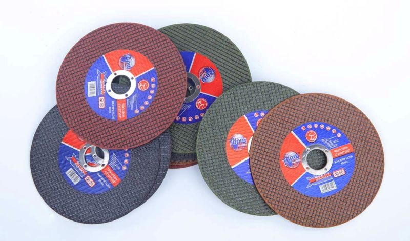 Abrasive Tools 4" Green Cutting Discs Stainless Steel Discs China Disco De Corte Economico