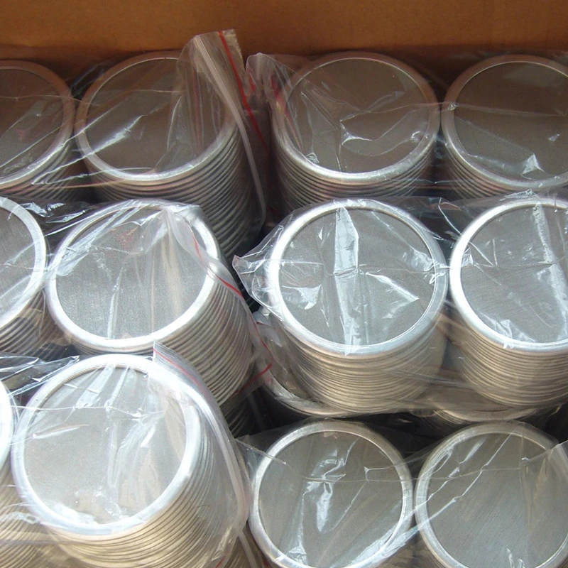 Customized 304 316 Stainless Steel 15-300 Micron Round Filter Discs