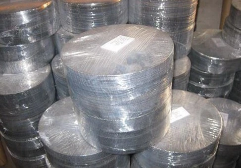 304 316 Stainless Steel Circular Filter Discs for Smoke Lampblack Machine