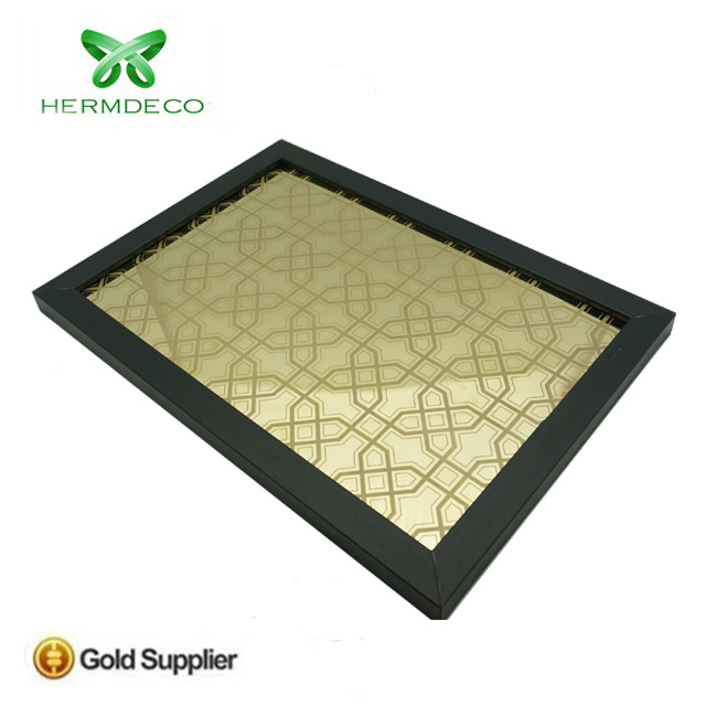 Gold Color Mirror Etching Stainless Steel Sheet Free Samples