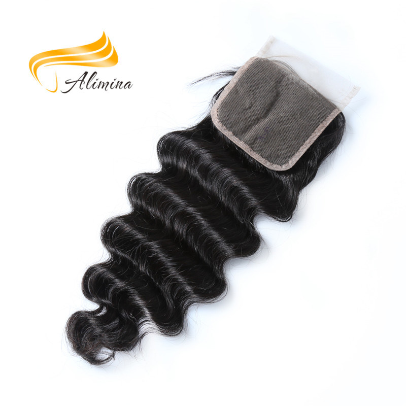 Brazilian Loose Deep Wave Hair Brazilian Lace Front Closure Piece