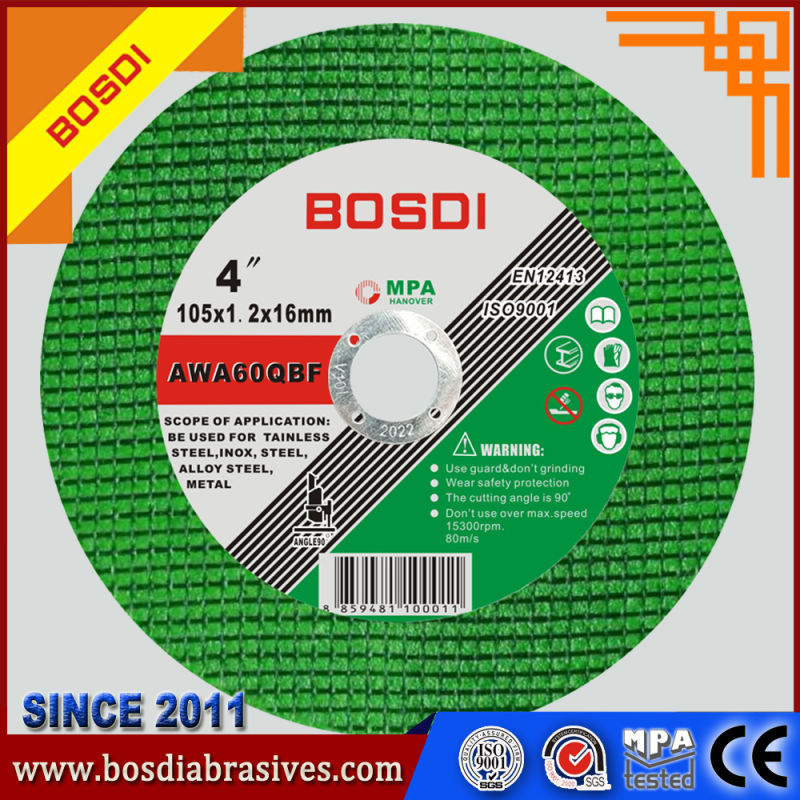 Cutting Disc, Resin Cutting Wheel, Abrasive Cutting Disc for Inox