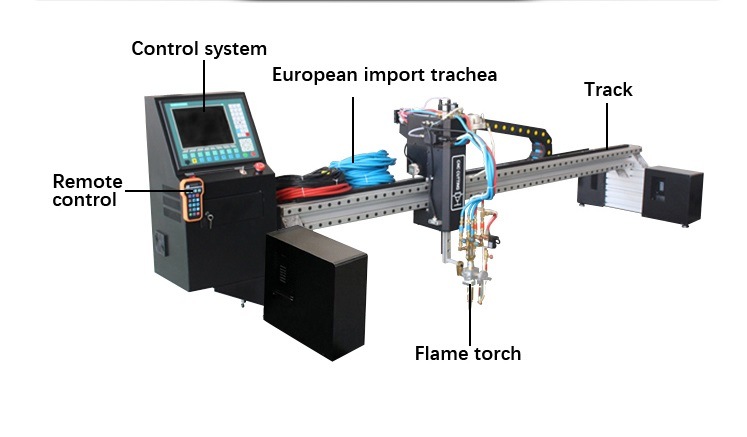 Carbon Steel Pipe CNC Plasma Cutting Machine for Sale