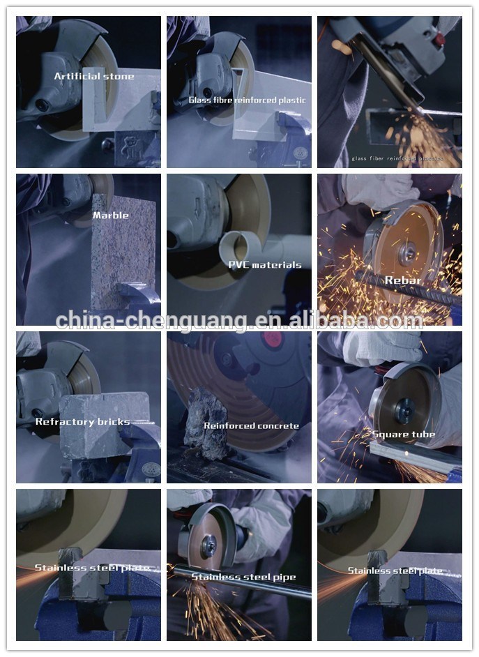 Diamond Cutting Disc for Cutting Hard Composite Materials Concrete with Rebar