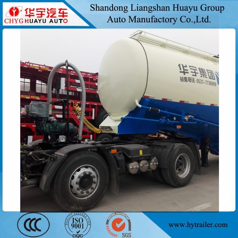 2/3/4axles Heavy Duty Bulk Cement Tanker Semi Trailer