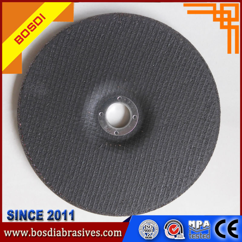 7" Inch Depressed Center Grinding Wheel for Metal and Inox, Grinding Disc