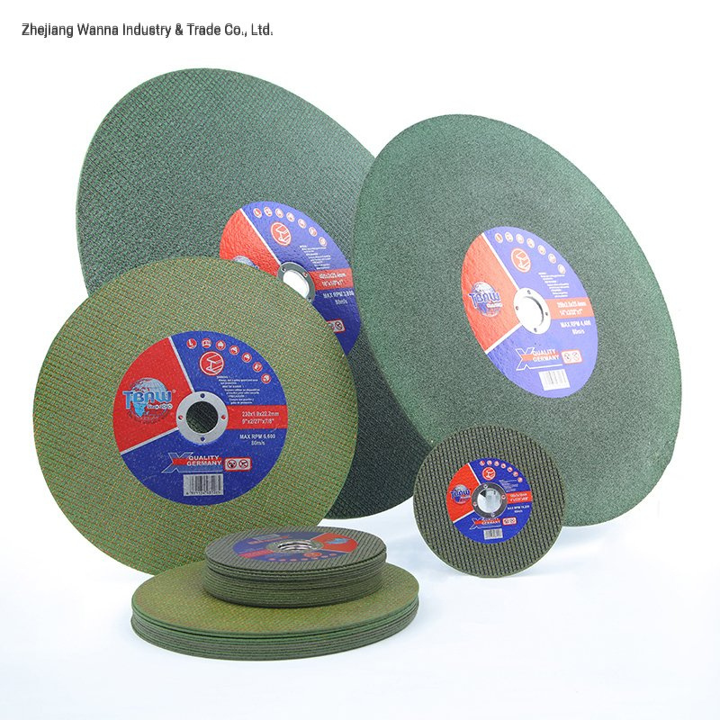 Factory 14 Inch Big Size Cutting Disc with Black Paper Backside