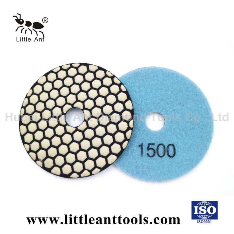 Dry Abrasive Diamond Polishing Pads for Granite Marble Diamond Tools