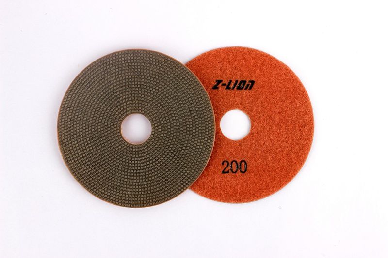 Electroplated Disc Concrete Polishing Discs for Angle Grinder