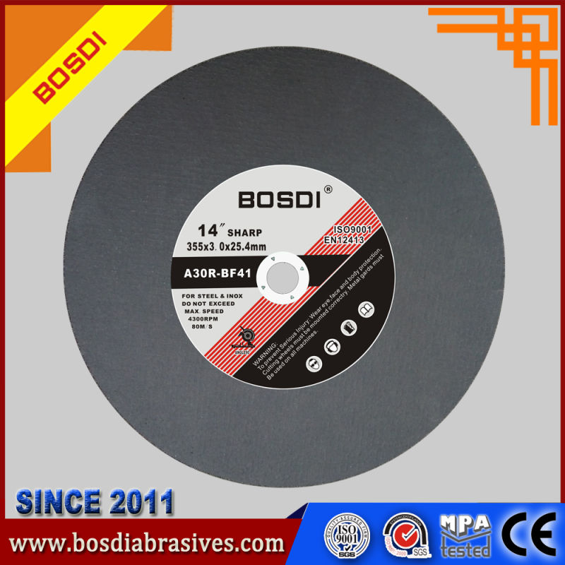 Bosdi High Quality 5" Cutting Wheel/Disc to Cut Inox/Metal