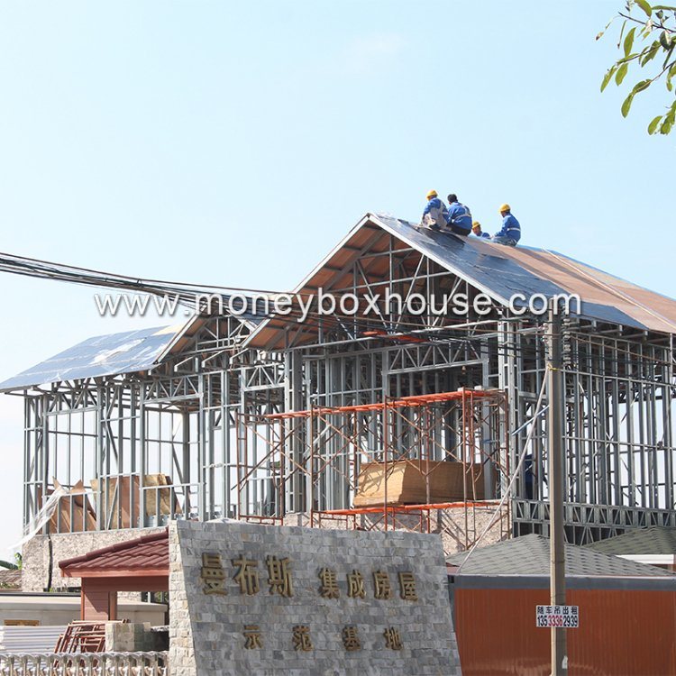 Galvanised Steel Braced Rigid Prefab Modular Galvanized Mild Lightweight Steel Frame