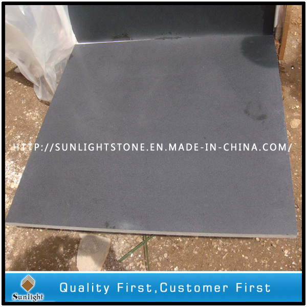 Sawn Cut/Honed Surface Black Basalt for Paving Stone, Cubestone