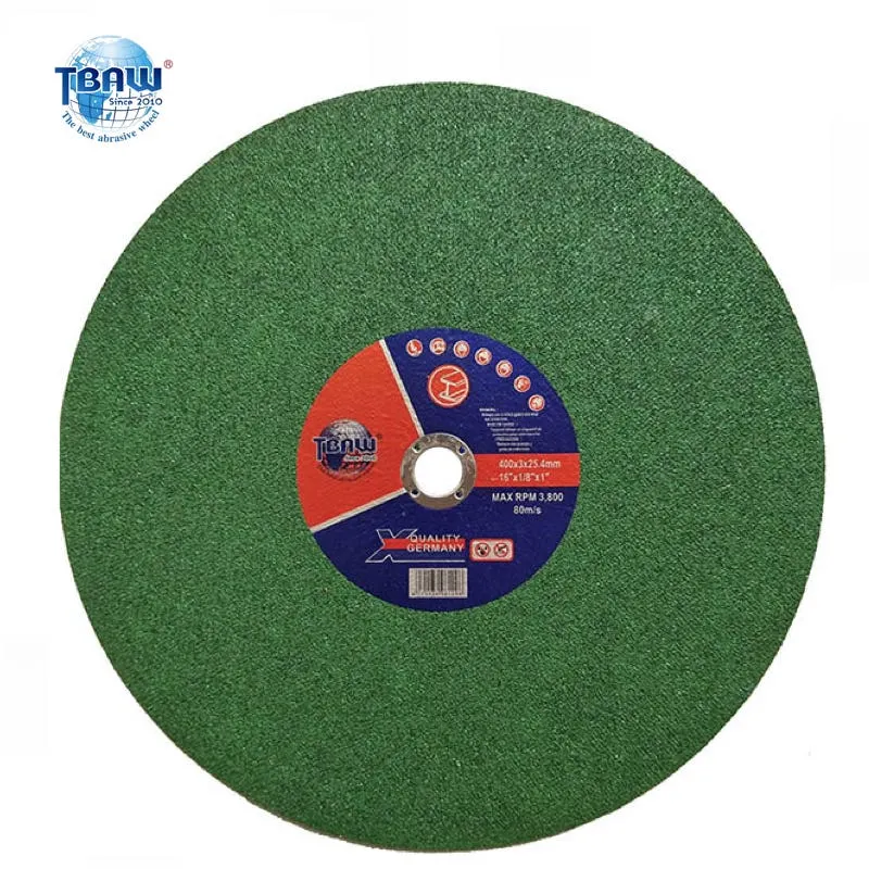 400X3.0X25.4mm 16'' Wholesale Metal Abrasive Disc Cutting Wheel