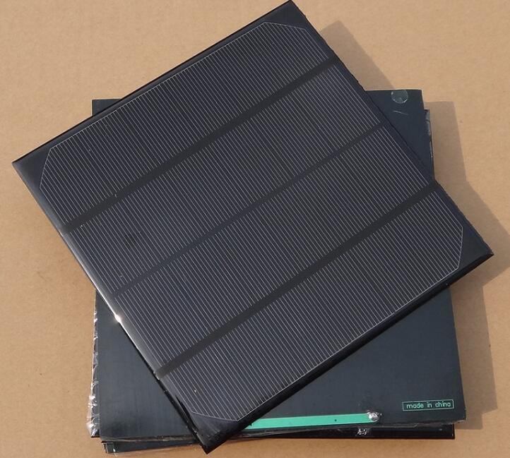 6V 4.5W 5W 720mA Mini Monocrystalline Polycrystalline Solar Cell Battery Panel Charger 4.5watt