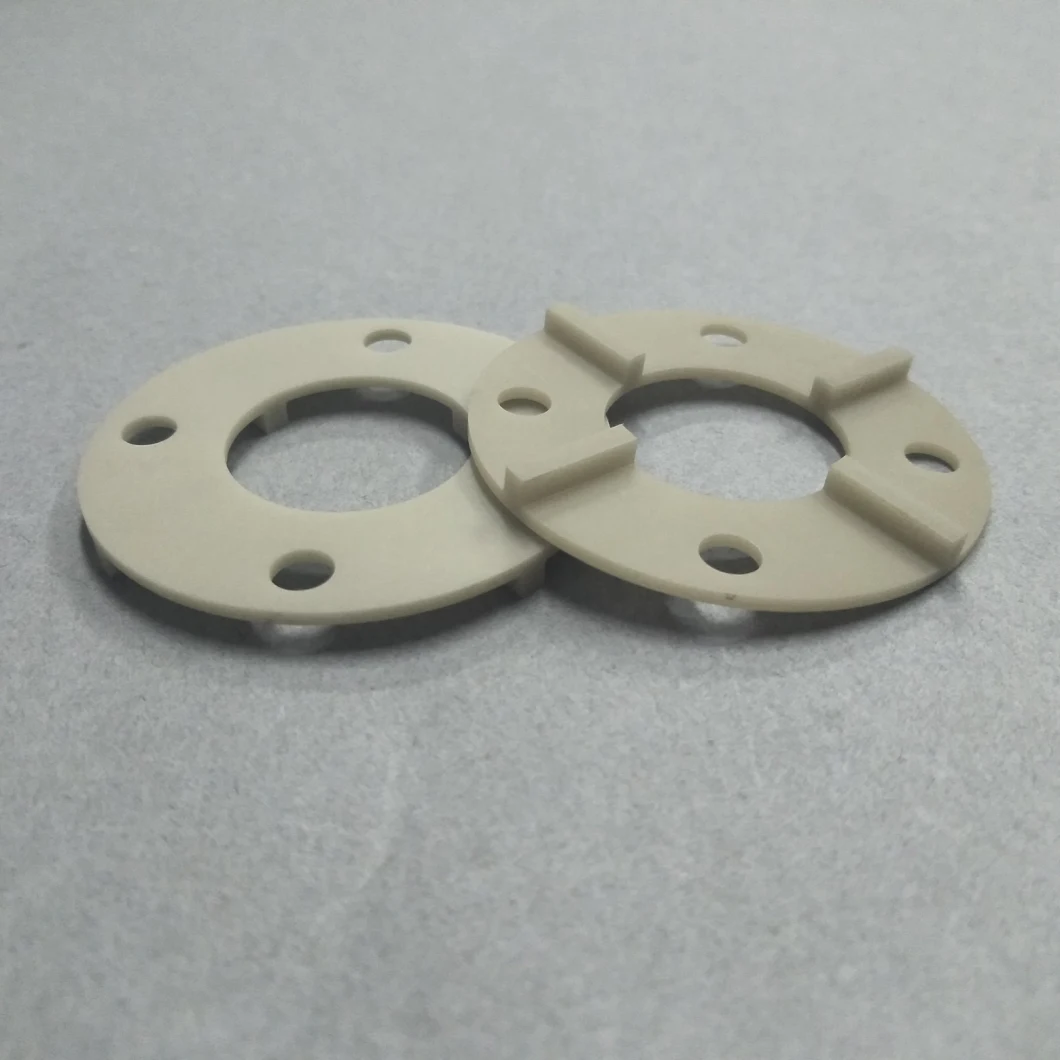 CNC Machining Aln Aluminum Nitride Discs with Holes