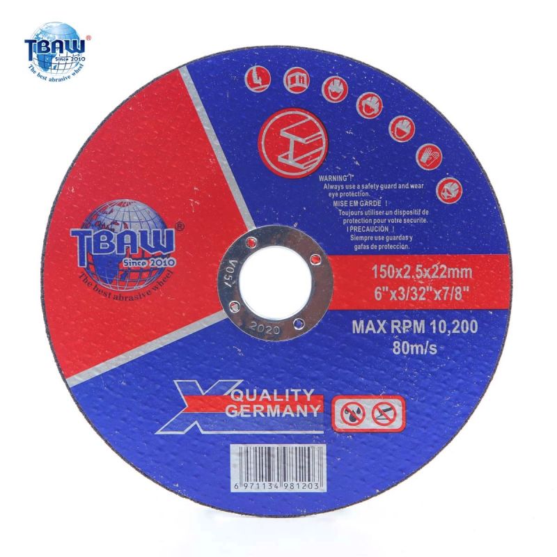 Double Net 6inch Metal Abrasive Cutting Disc for Angle Grinder