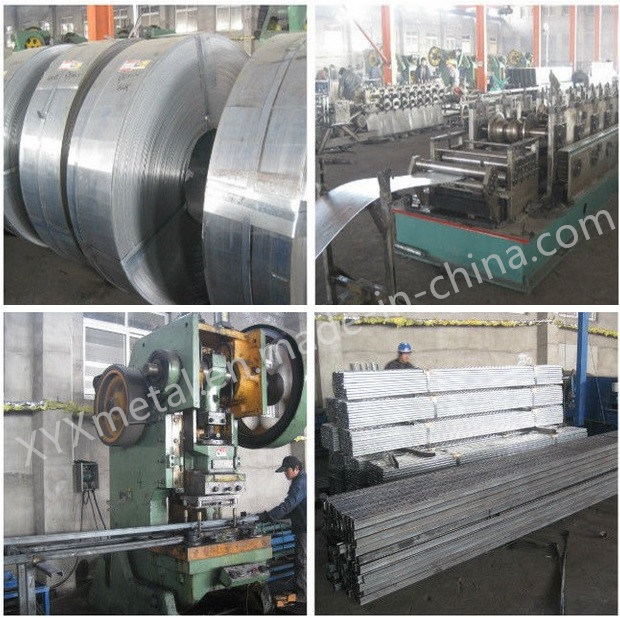 Hot Dipped Galvanized C U Steel Profile Slotted Strut Channel