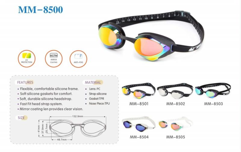 Swimming Anti - Fog Glasses, a Variety of Specifications and Styles