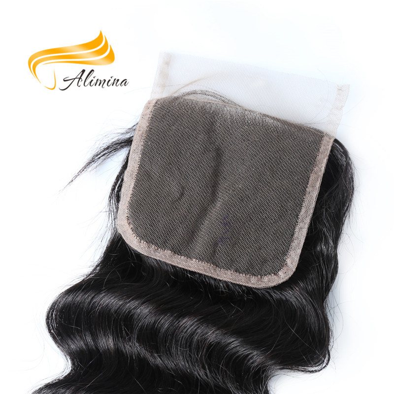 Brazilian Loose Deep Wave Hair Brazilian Lace Front Closure Piece