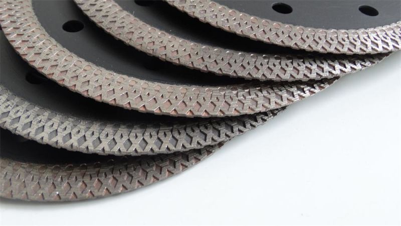 Porcelain Electroplated Diamond Cutting Disc for Marble