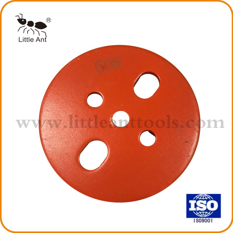 4'' Metal Diamond Grinding Disc with Arrow Segments for Concrete