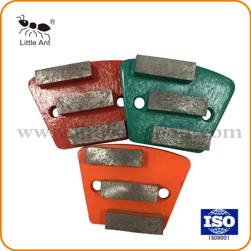 Metal Diamond Grinding Shoes for Coarse Grinding Terrazzo Concrete Floor