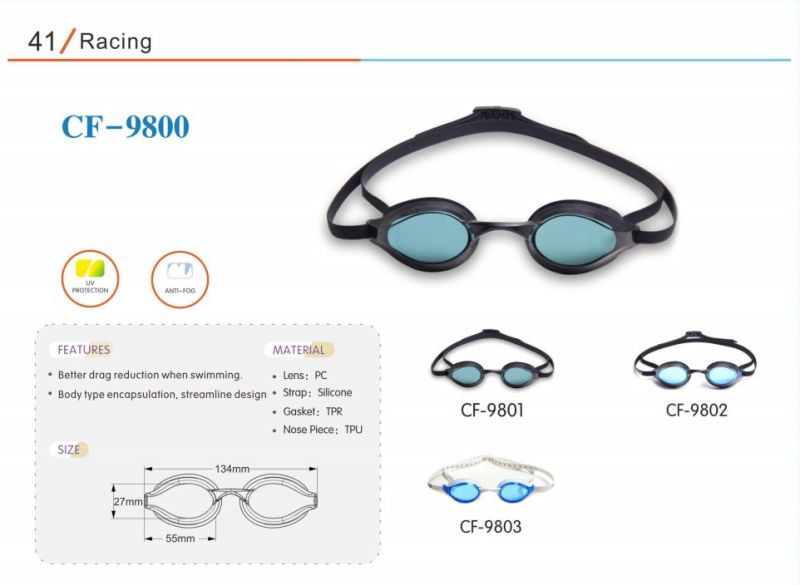 Swimming Anti - Fog Glasses, a Variety of Specifications and Styles