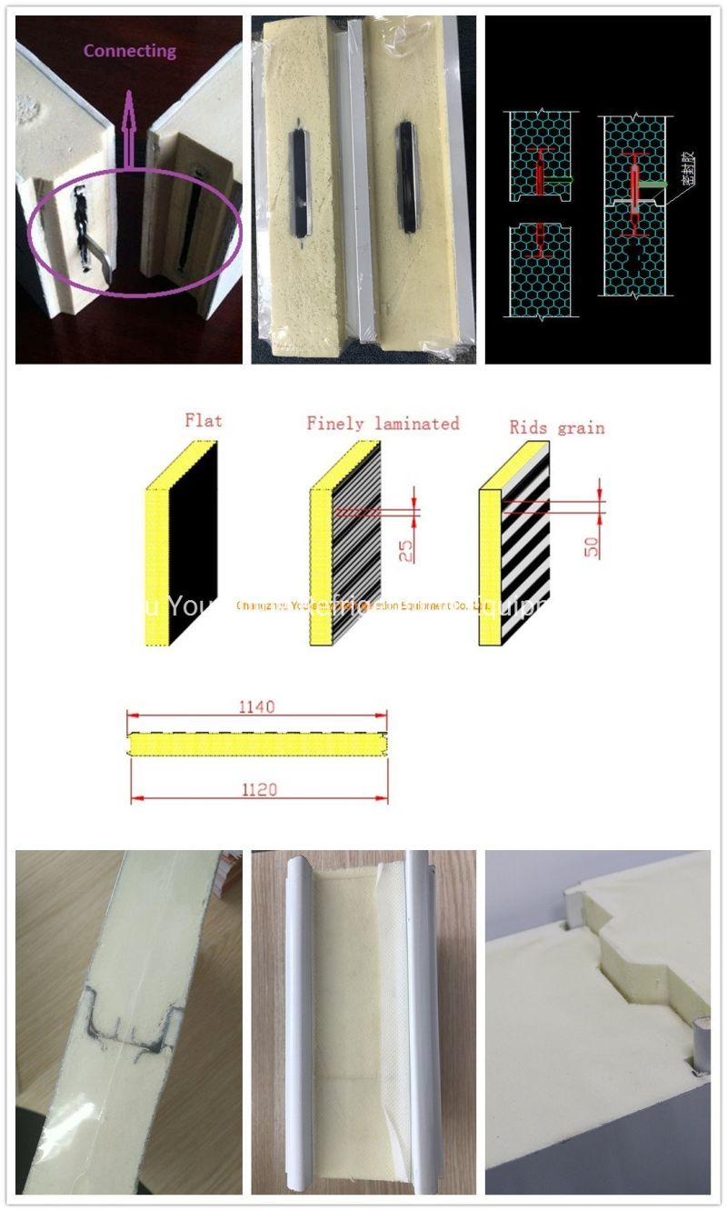 PU Wall Sandwich Panels 100mm 120mm 150mm Used in Cold Room Factory Price