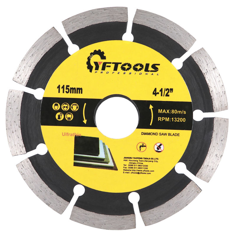 4.5 Inch Diamond Cutting Disc for Granite Marble Cutting