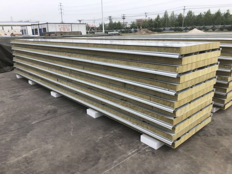 50mm/75mm/100mm Rock Wool Wall Roof Panel