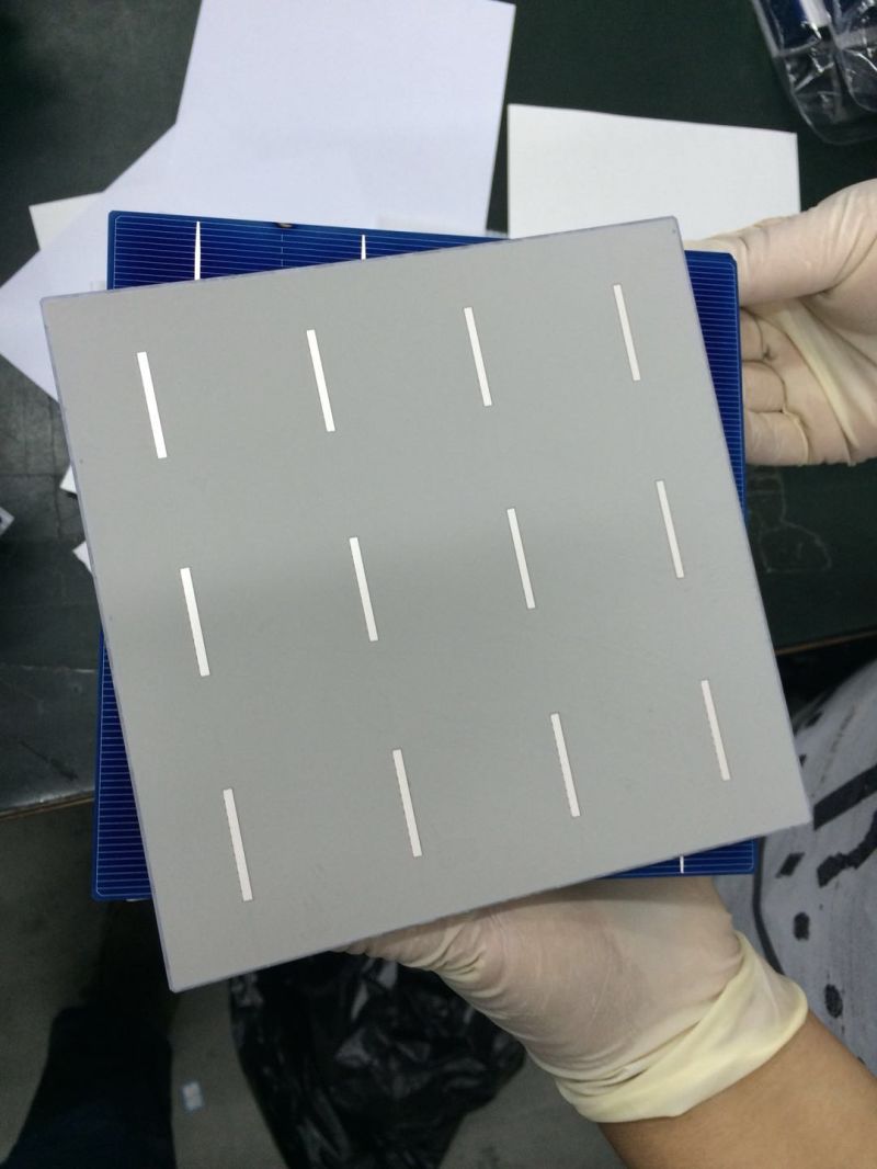 A Grade 18.5% Poly Solar Cell 156.75*156.75mm