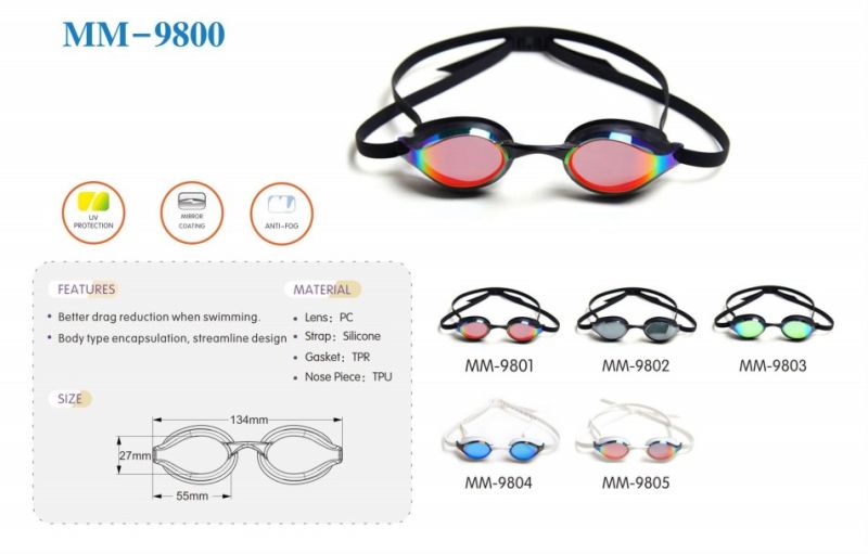 Swimming Anti - Fog Glasses, a Variety of Specifications and Styles