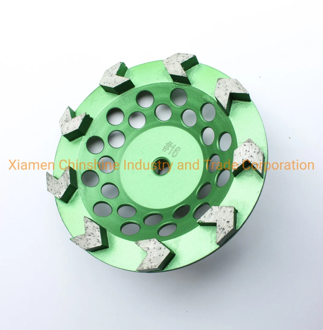5 Inch 125mm Brazed Diamond Grinding Cup Wheels for Concrete