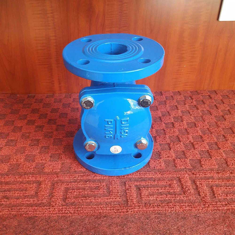 Dn100 Pump Disc Rubber Flapper Check Valve for Water