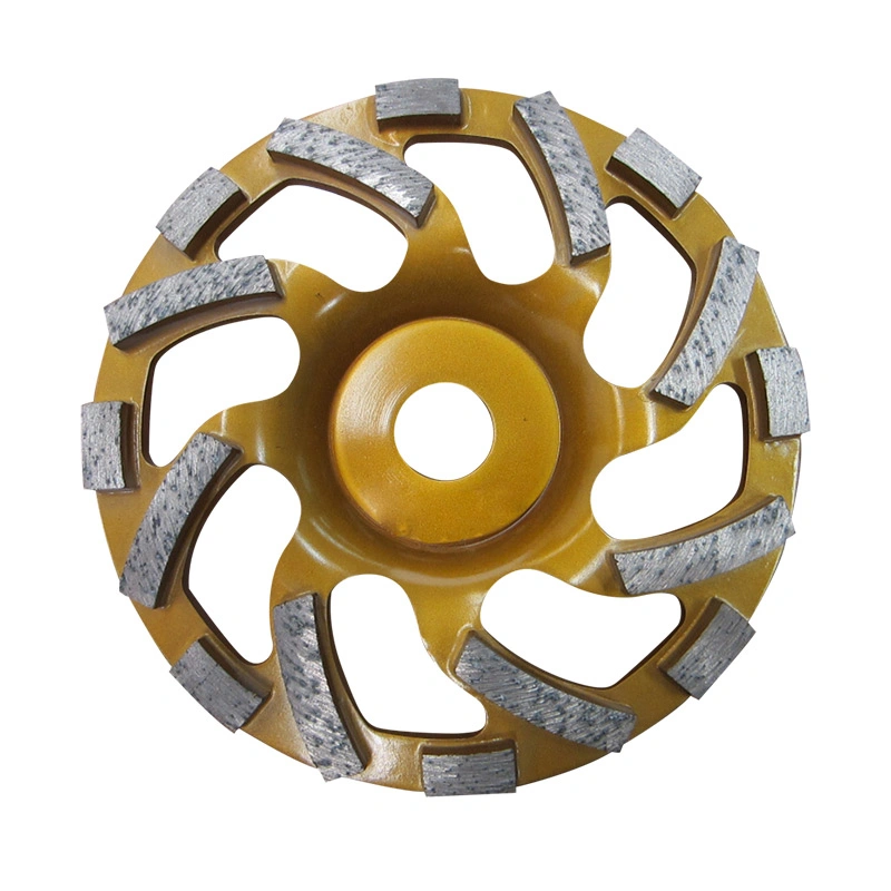 High Quality Metal Bond Diamond Turbo Concrete and Stone Diamond Cup Grinding Wheels for Granite and Marble