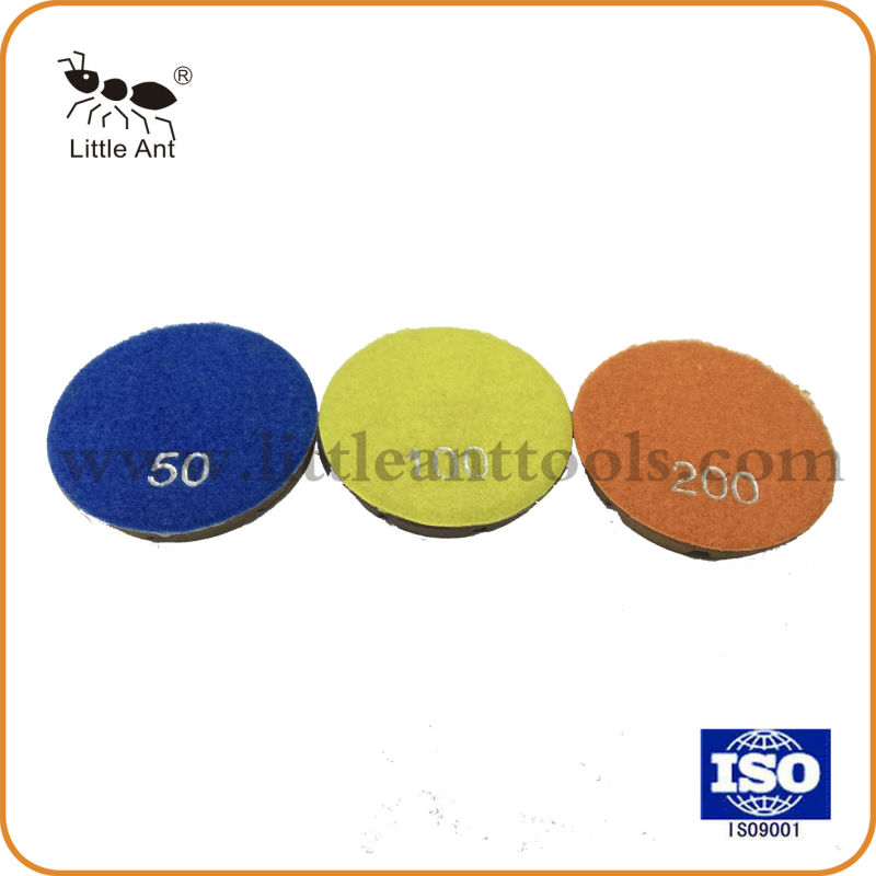 3"/80mm Metal Bond Resin Diamond Floor Abrasive Tools Grinding Wheel Polishing Pad for Stone