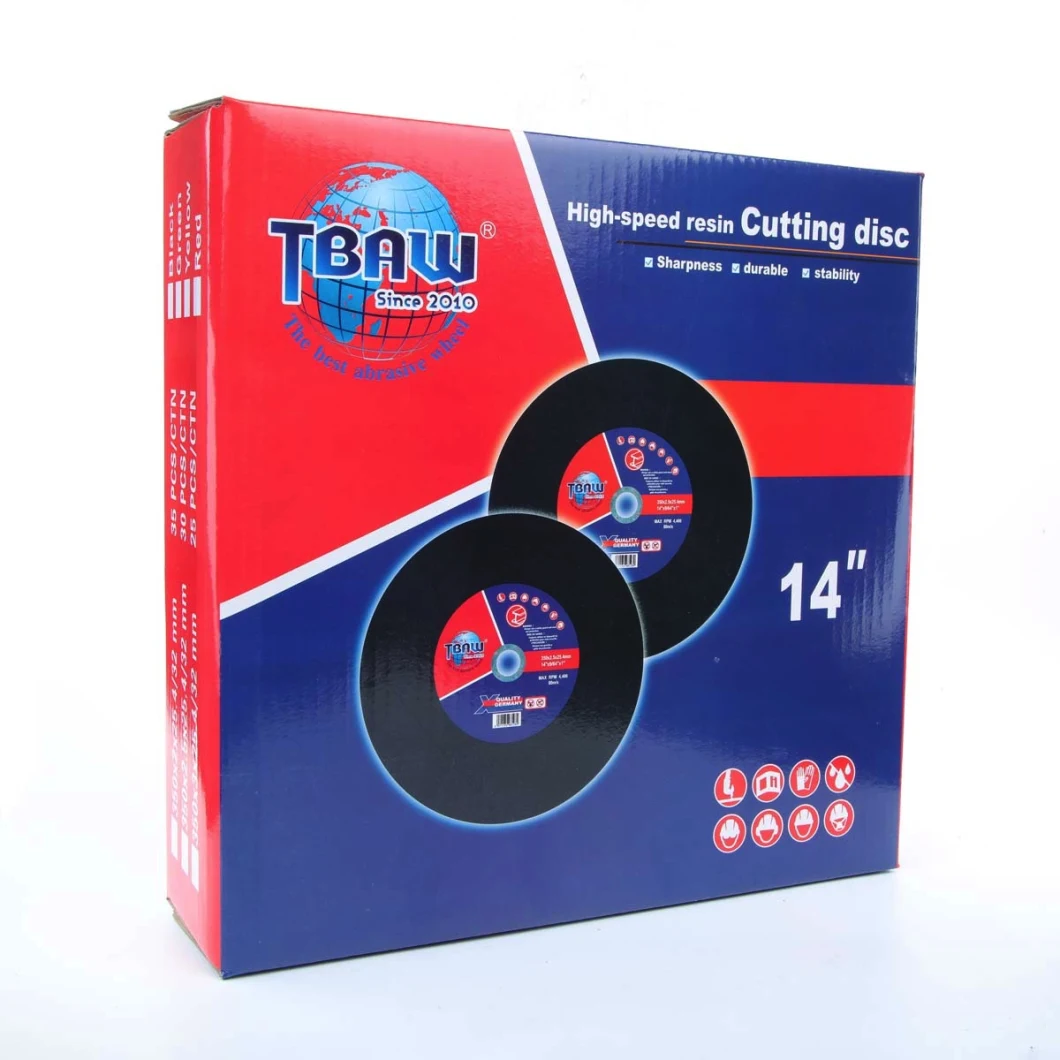 China 350 355mm Cutting Wheel Cutting Disc for Steel