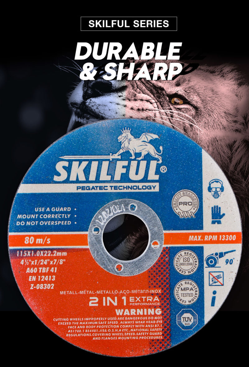Sharp Cutting Disc 115mm Thin Cut off Wheel Abrasives Disc