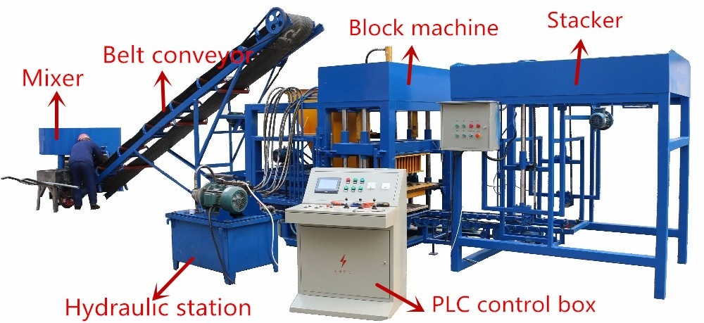 Automatic Fly Ash Brick Making Machine Qt4-15 Brick Cutting Machine Machine for Concrete Paver