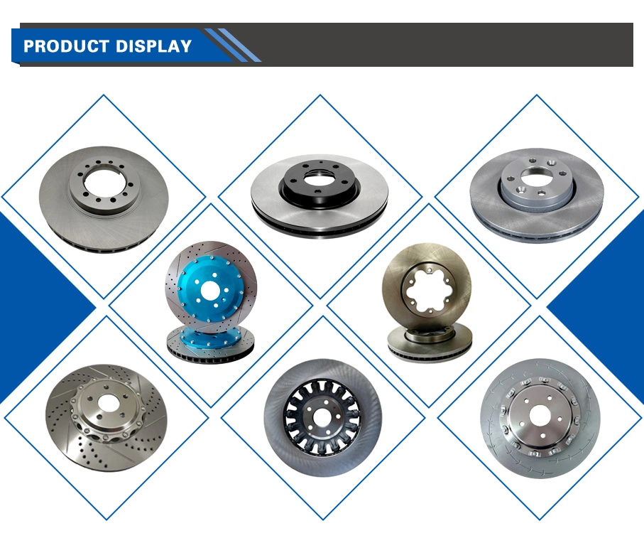 OEM Steel Casting Brake Discs Parts for Braking System