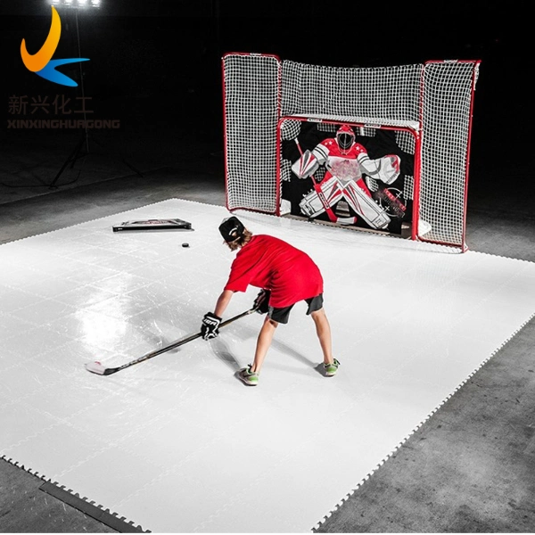 HDPE Hockey Tile Ice Hockey Shooting Pad for Home Practice Roll-up Shooting Pad Ice Rink