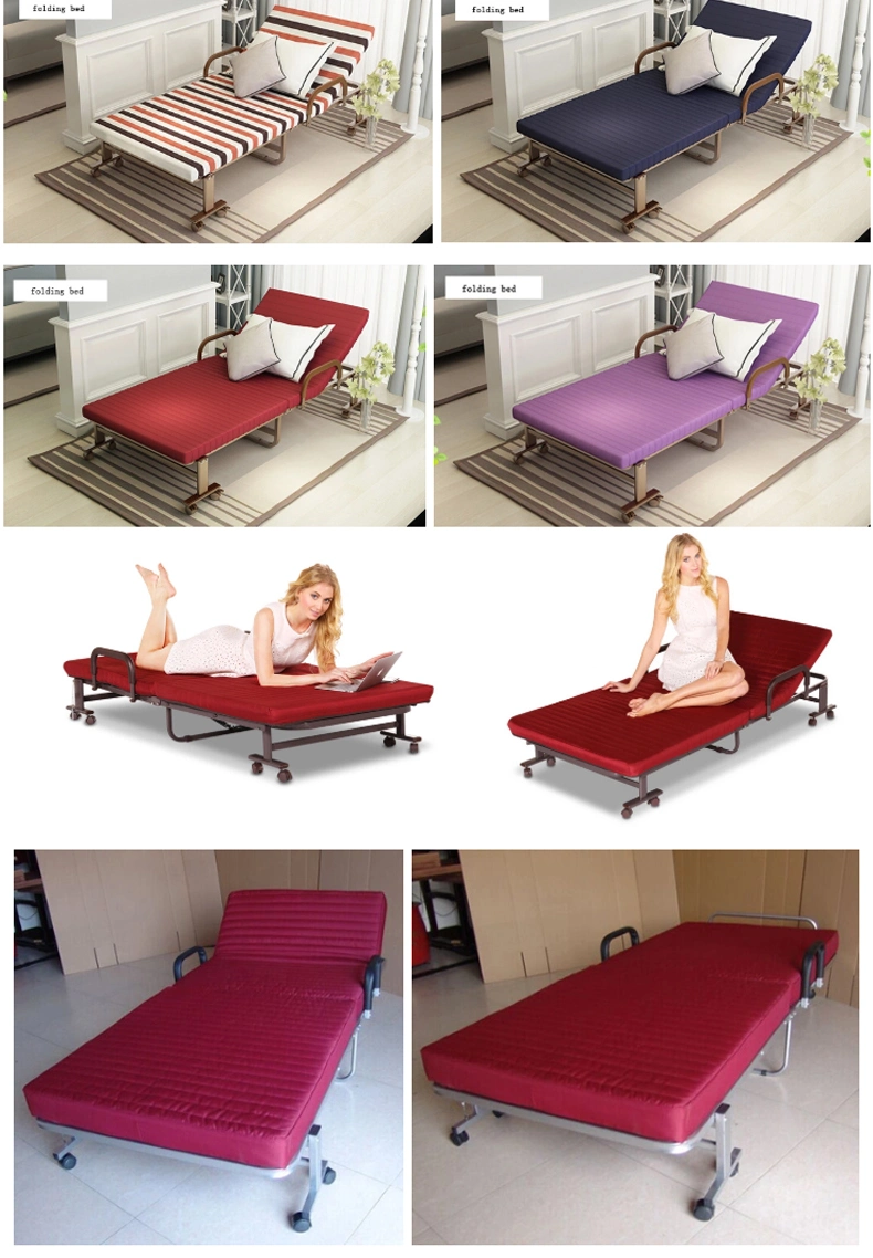 Movable Sleeping Bed Metal Folding Sofa Bed Sofa Cum Bed Wholesale