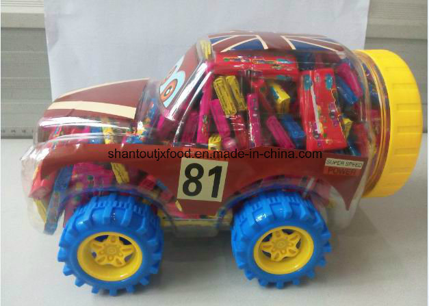 Retro Car Toy with Bubble Gum or Candy