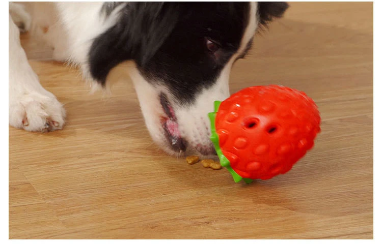 Wholesale Manufacturer Price Pet Toys Fruit Strawberry and Pet Chew Dog Toys