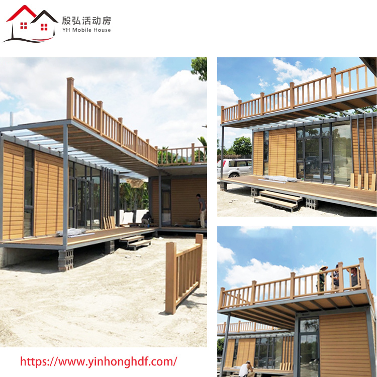 Professional Design Creative Holiday House Wooden House Wooden House Prefab Container House