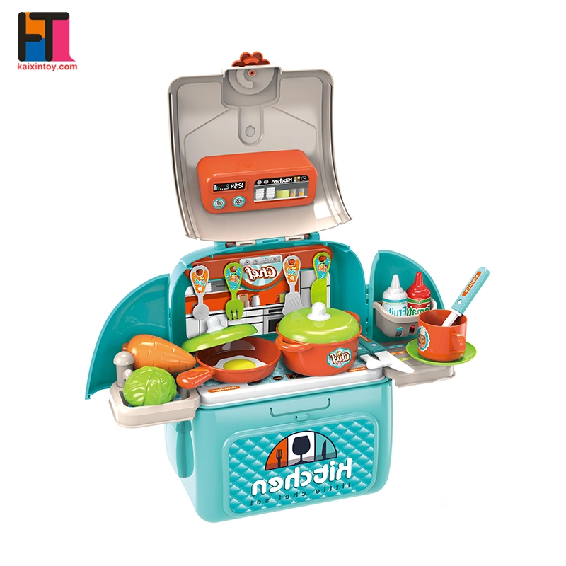 Pretend Play Kitchen Toy Plastic Cooking Toy Set Kids Toy Kitchen