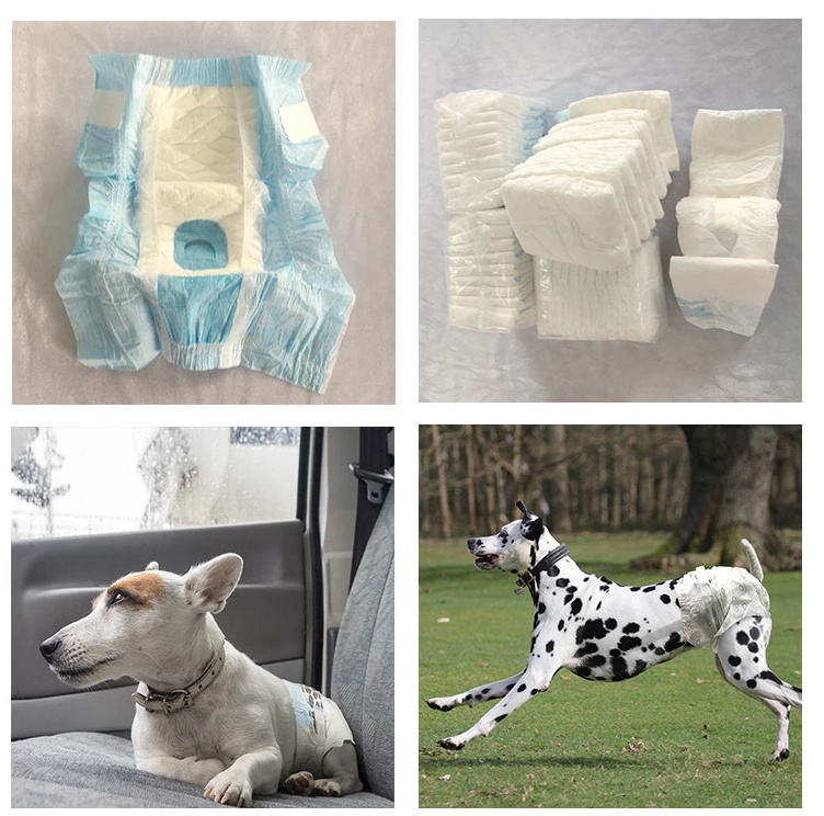 2021 Absorbent Disposable Pet Diaper Baby Dog Diapers for Dogs