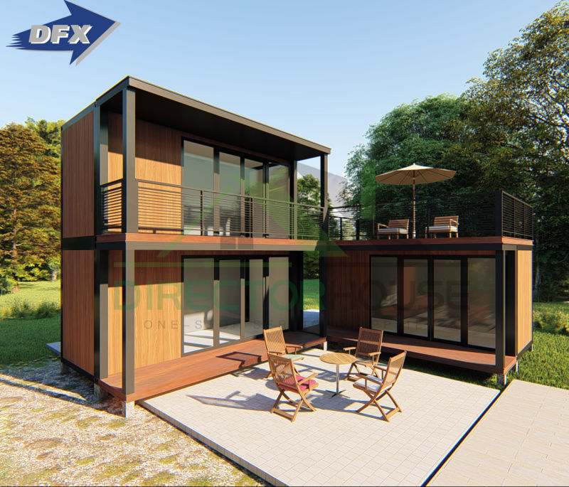 Steel Structure Modular Movable Homes Luxury Prefabricated Houses