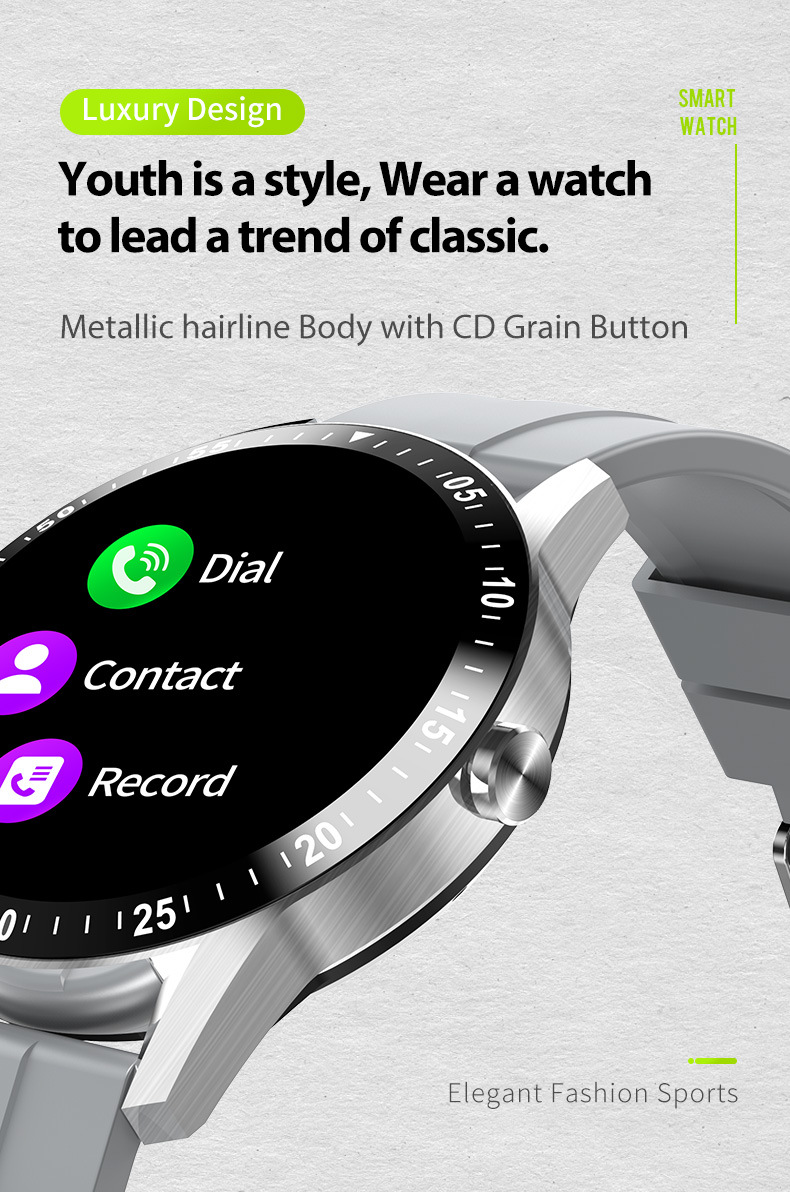 Smart Watch with Waterproof and Magnetic Charging Healthcare Smart Watch